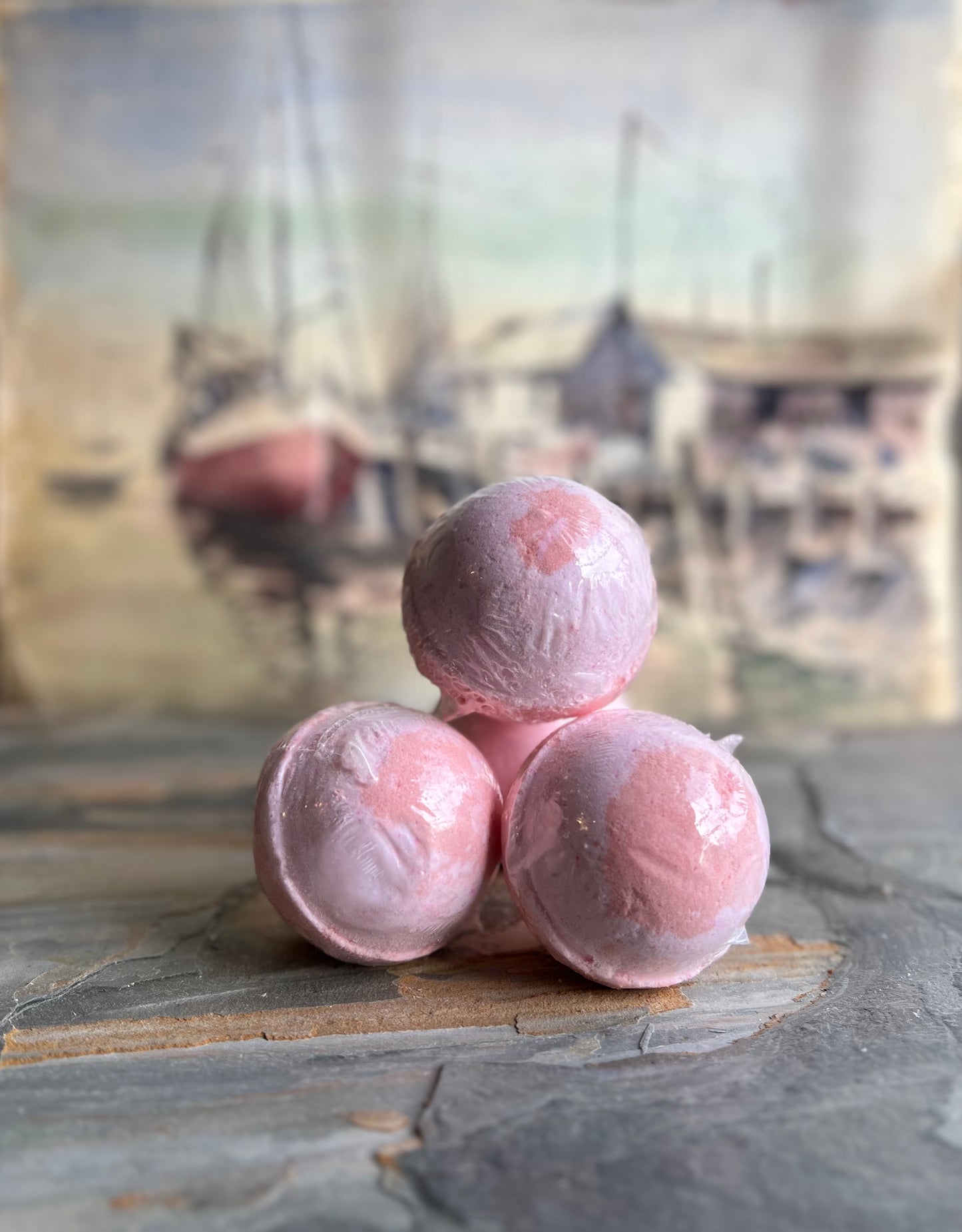 Strawberry Lemonade Bath Bomb