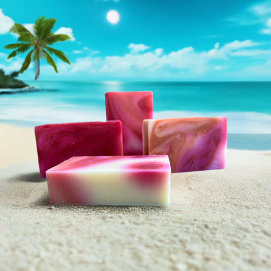 Pineapples & Palm Trees Soap